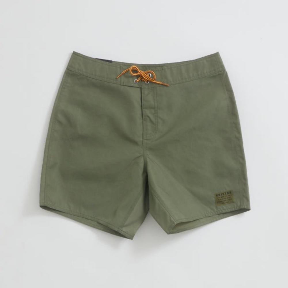 Brixton Mens Board Shorts / Swim (Green)